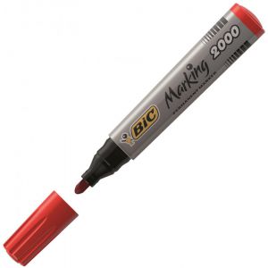 Marker permanentny Bic Marking 2000 5.5mm, Czerwony